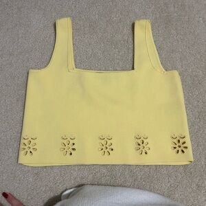 Zara Yellow Women's Tank Top